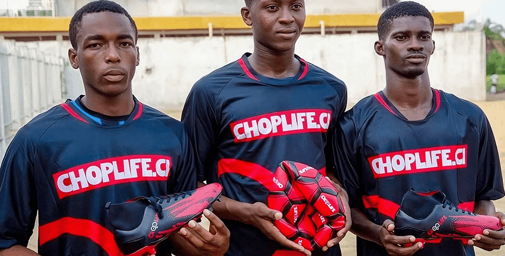 Sports — youth supported through sports programmes
